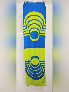 VINTAGE BURMEL 60s SILK SCARF